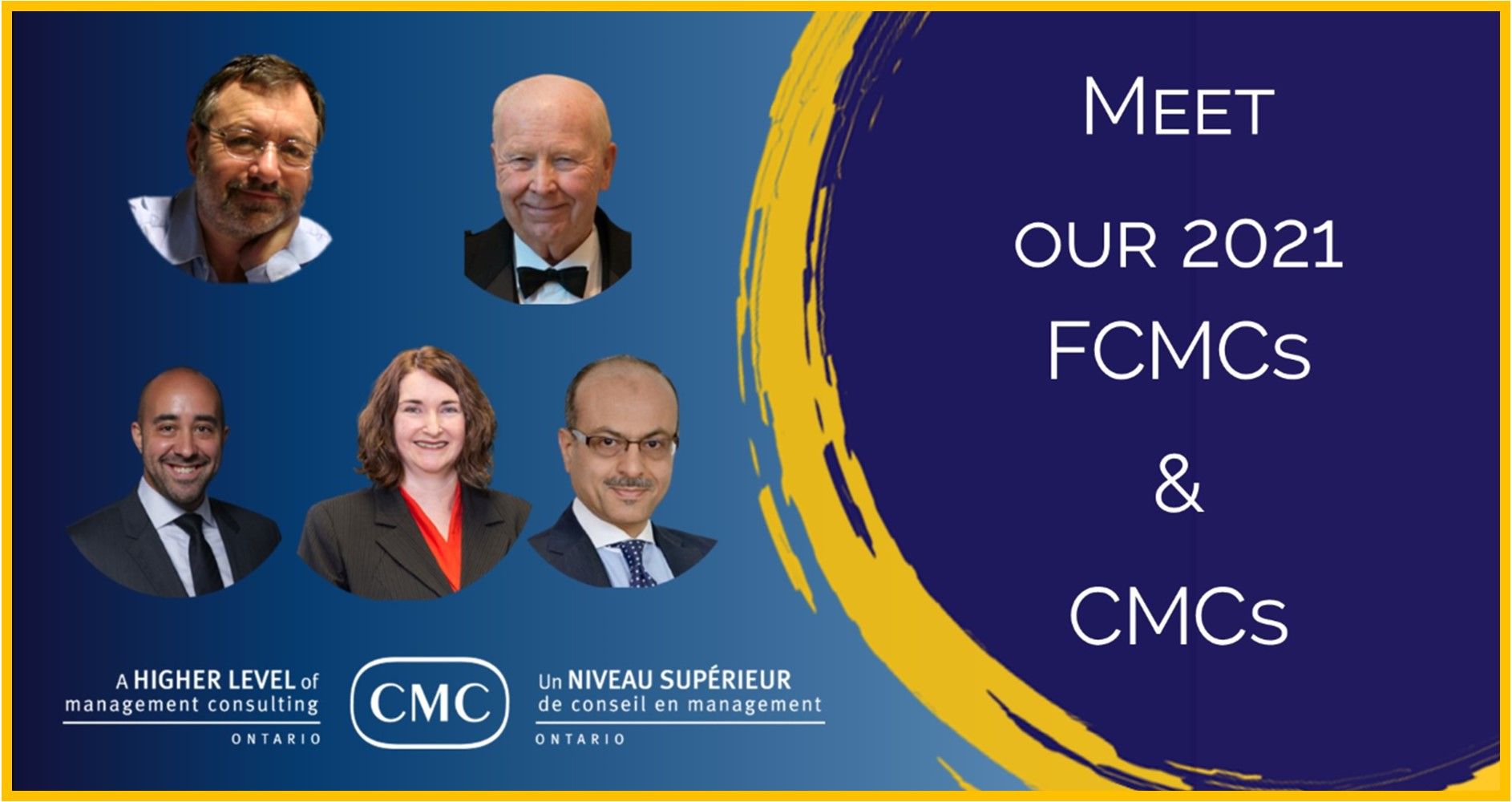 Ontario Awards 2021 CMC and Fellow Designations